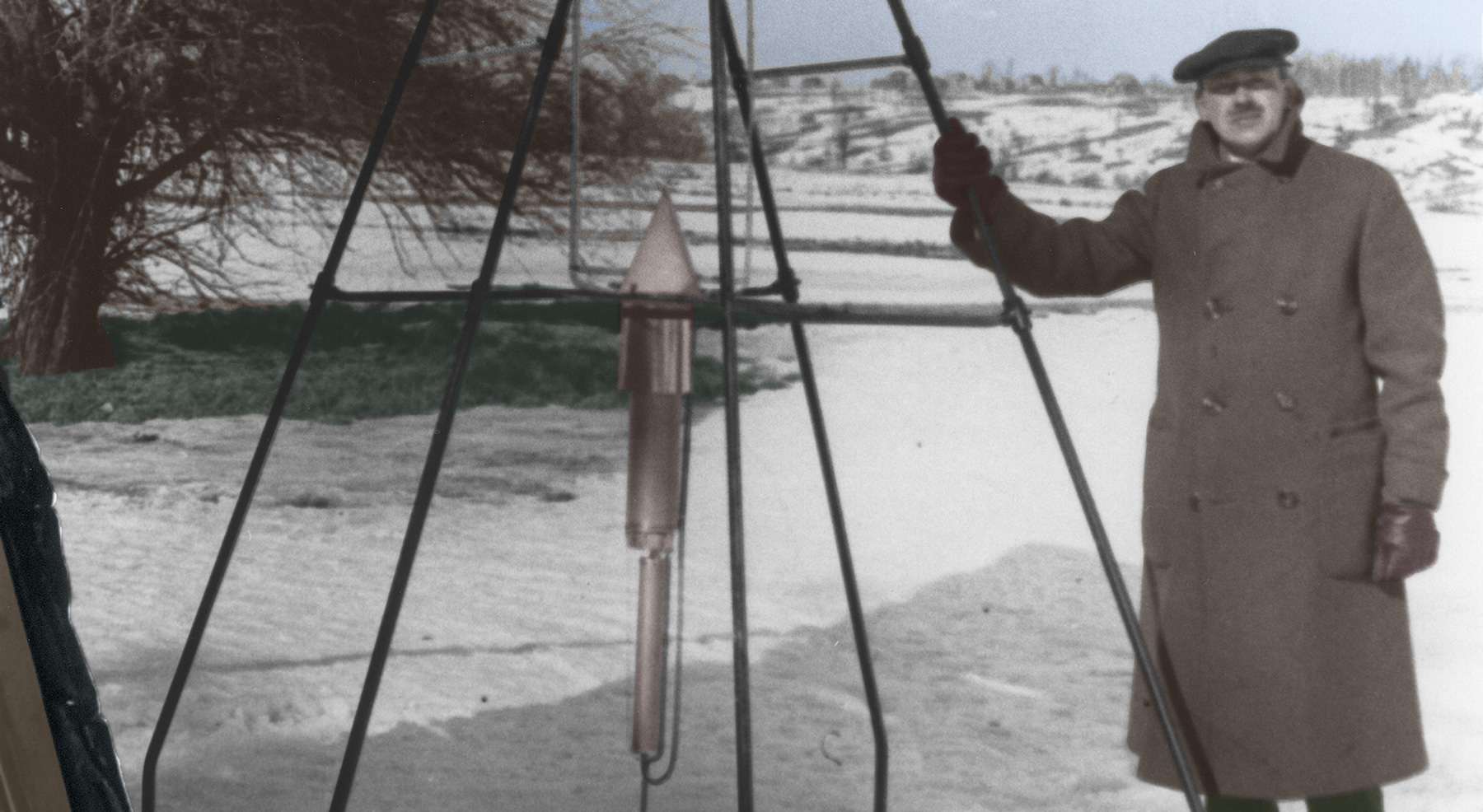 Robert Goddard Launches Space Age